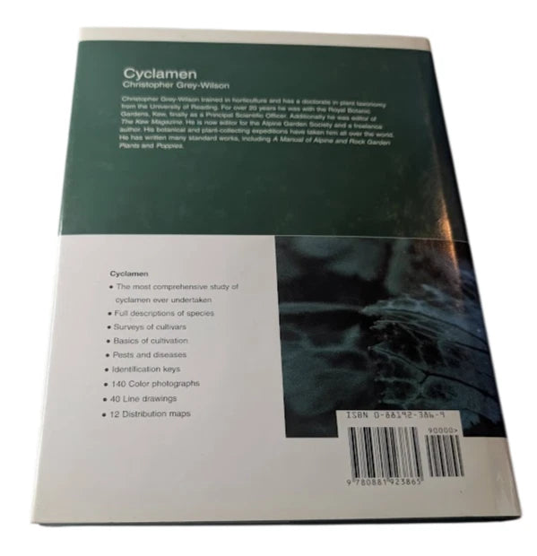 Cyclamen by Christopher Grey-Wilson, actual copy, photo 2 of 7