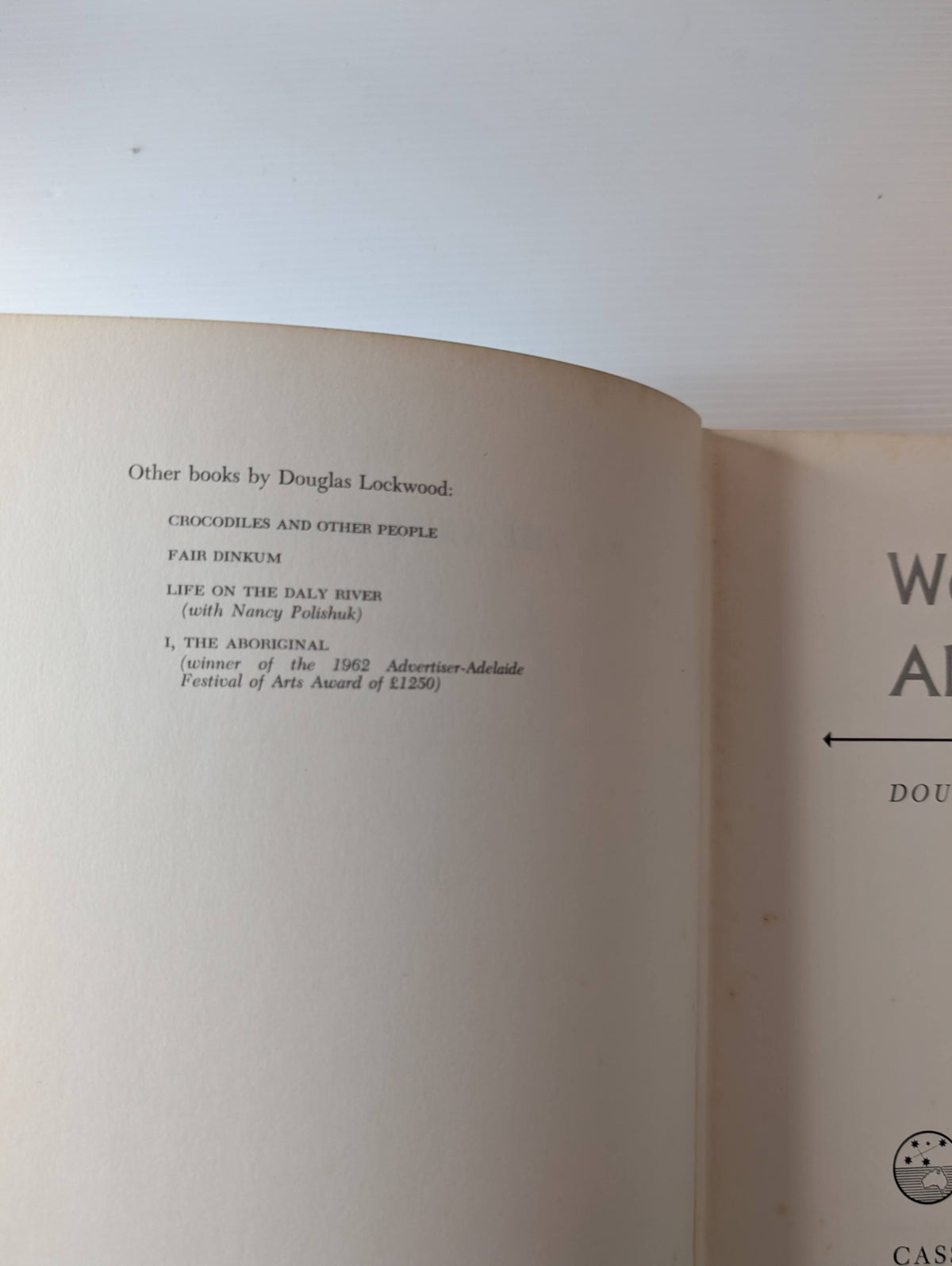 We the Aborigines by Douglas Lockwood - book detail 5