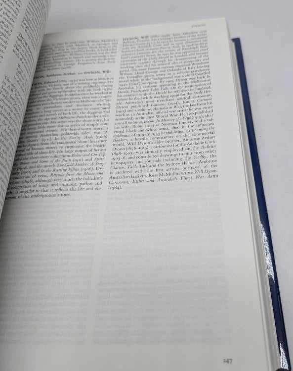 The Oxford Companion to Australian Literature, 1995 hardcover, copy photograph 5