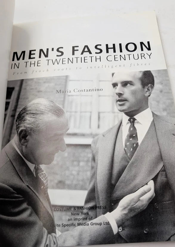 Men's Fashion in the Twentieth Century Maria Costantino PB 1997 Style History