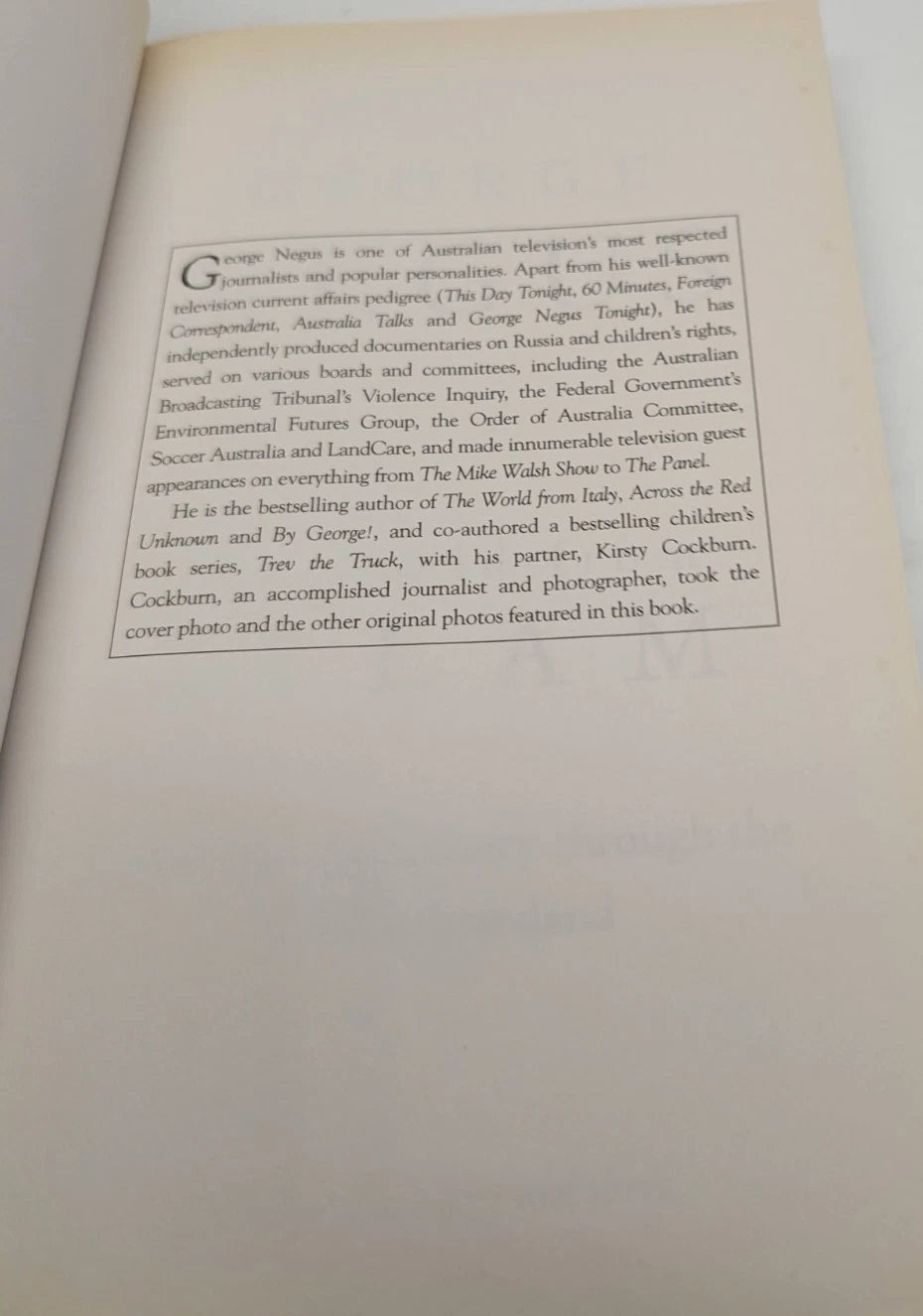 The World from Islam by George Negus, copy photograph 7