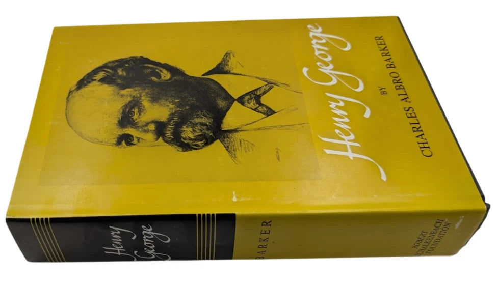 Henry George Charles Albro Barker Hardcover 1991 Biography Economics Reform 9780911312850 photo 3