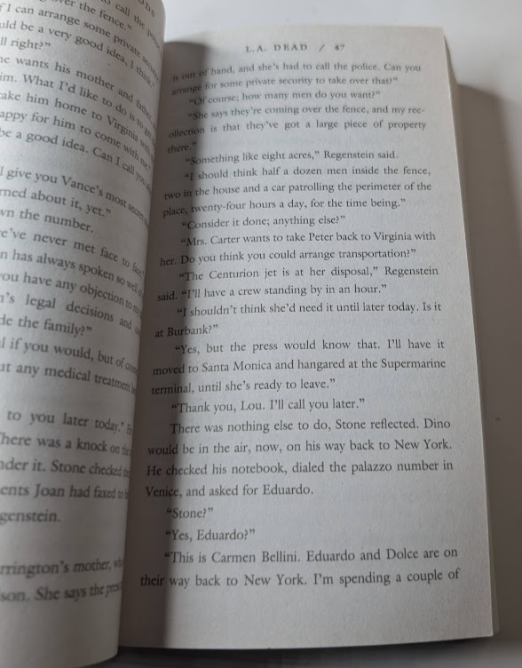 L.A. Dead by Stuart Woods - book detail 5