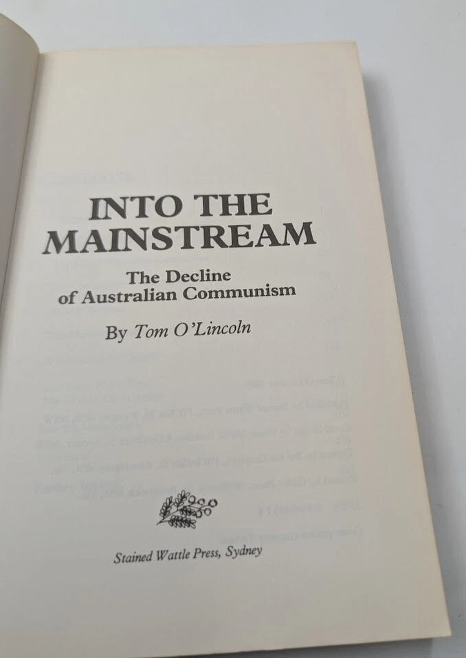 Into the Mainstream: The Decline of Australian Communism, actual copy photograph 5