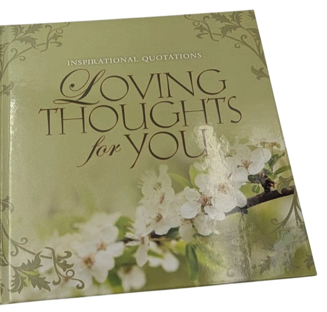 Loving Thoughts of You Alicat Gift Book Inspiration Quotes Hardcover