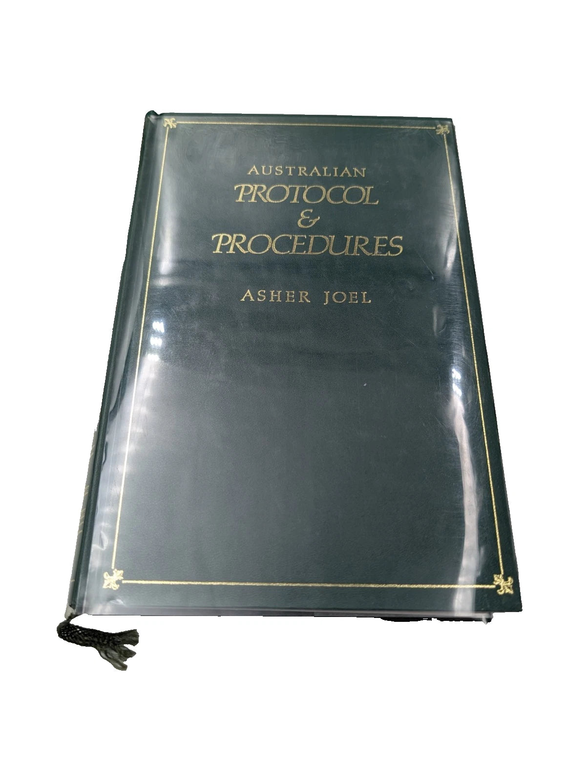Australian Protocol & Procedures by Sir Asher Joel HC First Edition SIGNED