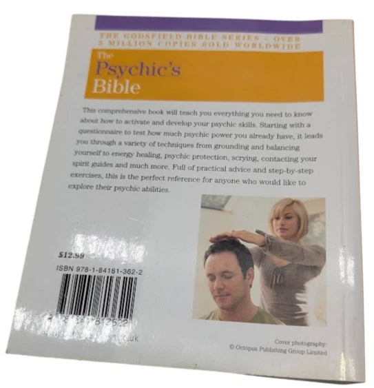 The Psychic's Bible, 2009 paperback, copy photograph 2