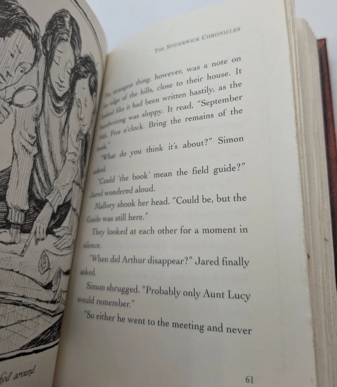 The Spiderwick Chronicles, 2007 hardcover, copy photograph 7