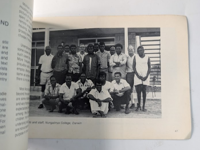 Aborigines Towards Dignity Identity by Keith Cole - book detail 7
