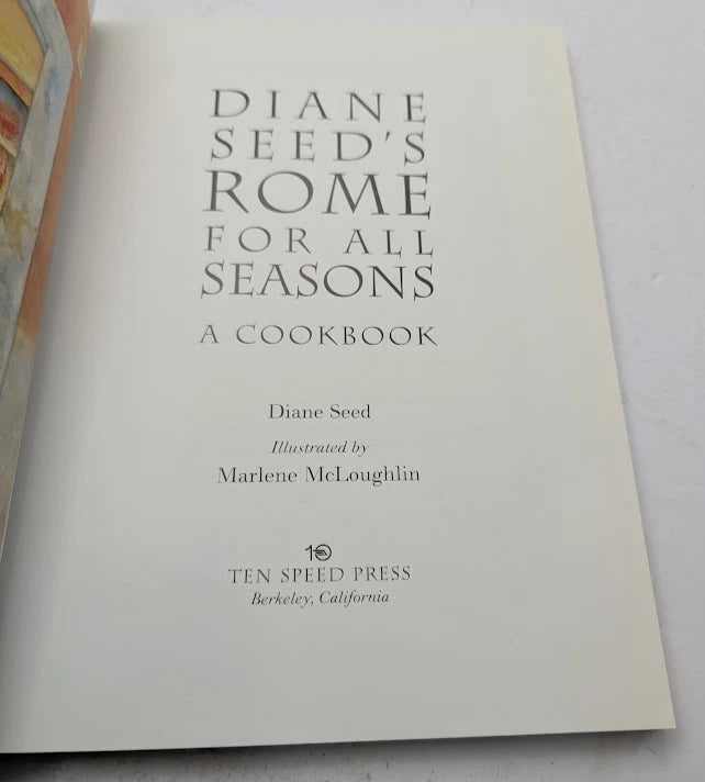 Rome for All Seasons  -  Italian Cookbook Recipes