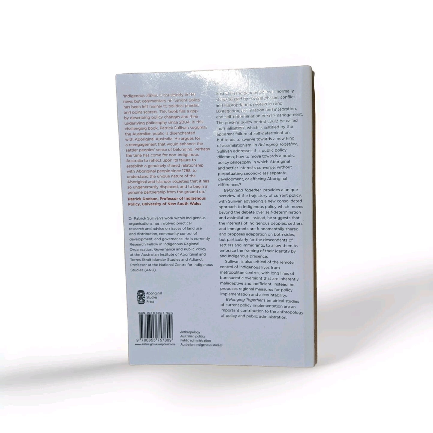 Belonging Together by Patrick Sullivan (Paperback, 2011) Sociology