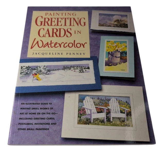 Painting Greeting Cards in Watercolor by Jacqueline Penney