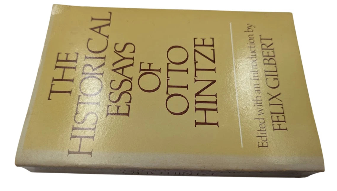 The Historical Essays of Otto Hintze