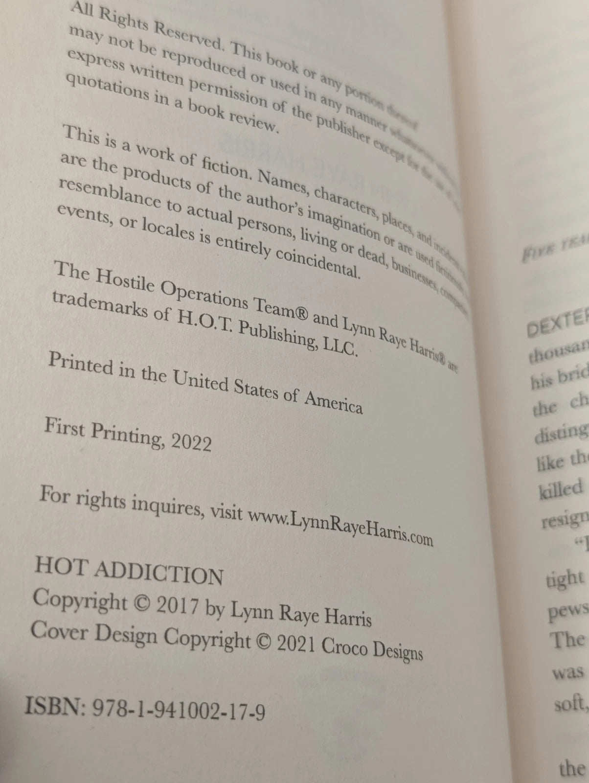 Hostile Operations Team 2 x book set (Hot Addiction + Hot Protector)