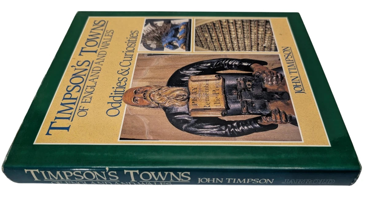 Timpson's Towns of England and Wales: Oddities & Curiosities, 1990 hardcover, copy photograph 3