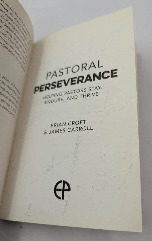 Pastoral Perseverance Helping Pastors Stay Endure Thrive