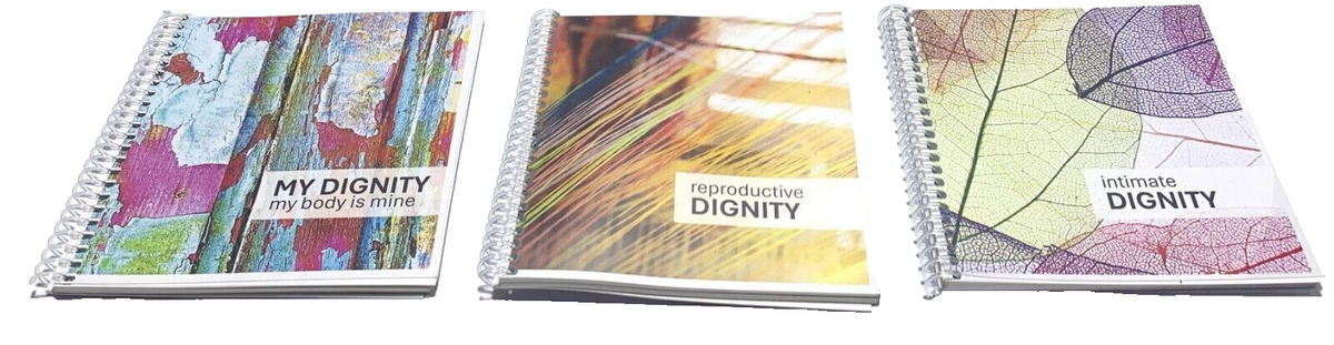 My Dignity Set: All three books spiral bound - post trauma recovery and more - book detail 5