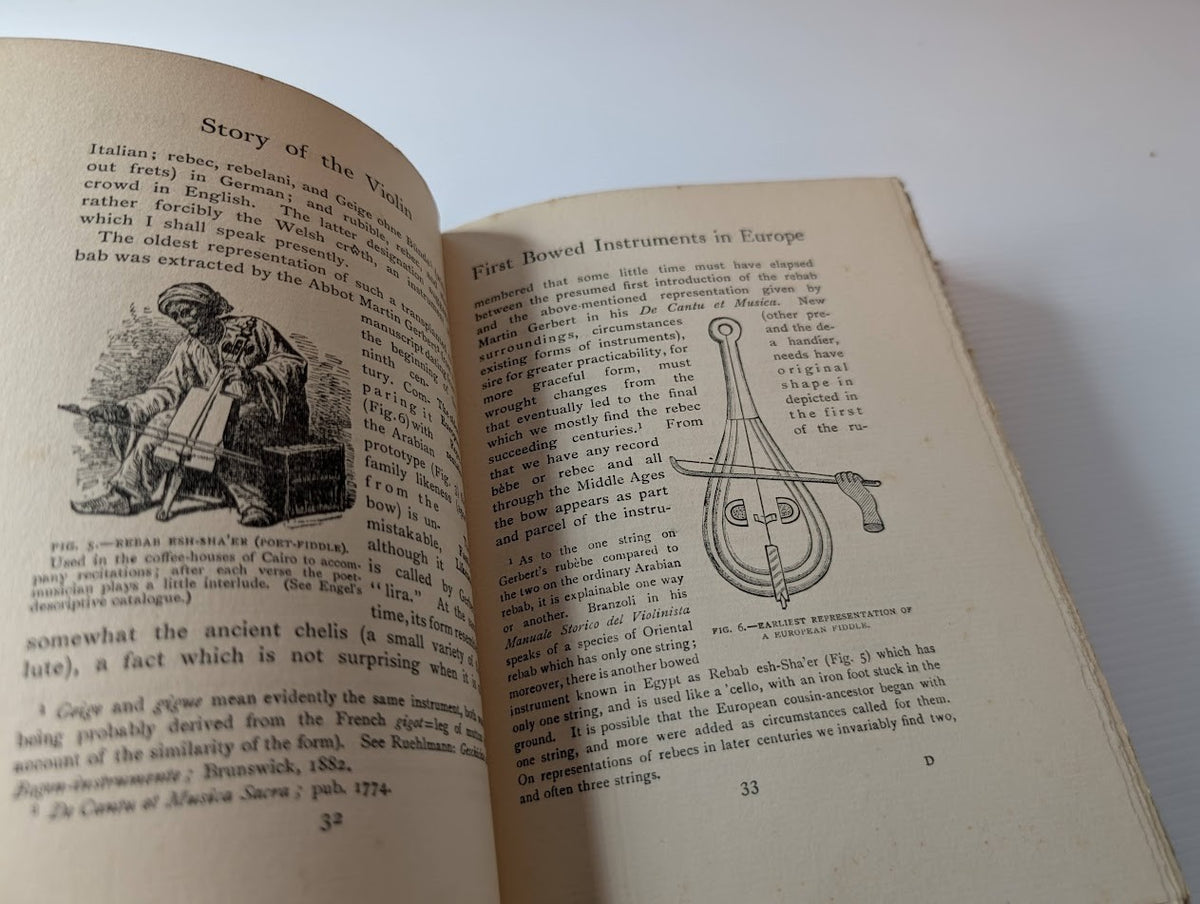 The Story of the Violin by Paul Stoeving | SIGNED Hardcover (1904) - book detail 10