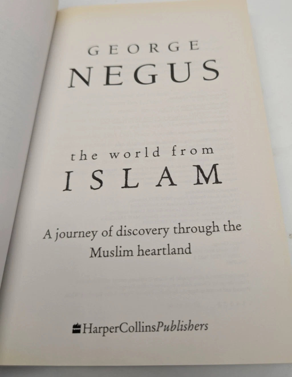 The World from Islam by George Negus, copy photograph 8