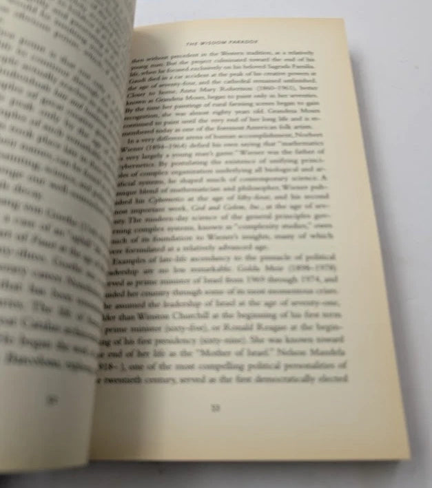 The Wisdom Paradox actual copy photo 7