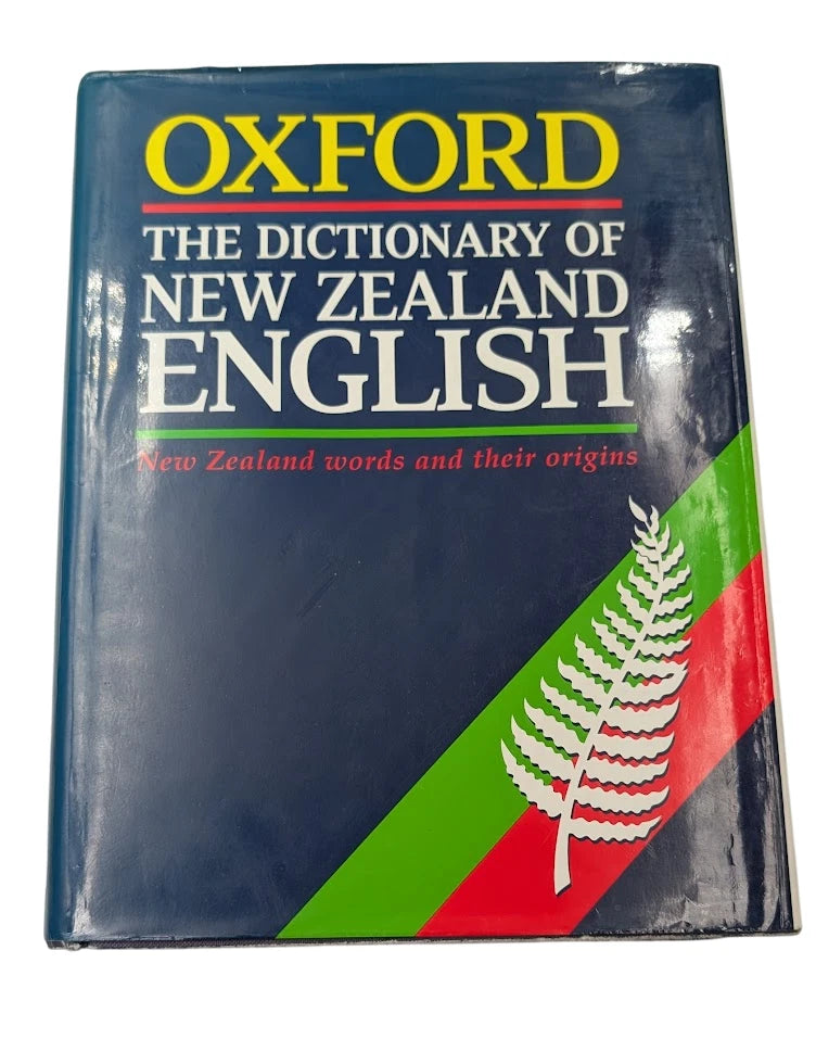 The Dictionary of New Zealand English: A Dictionary of New Zealandisms Huge HC