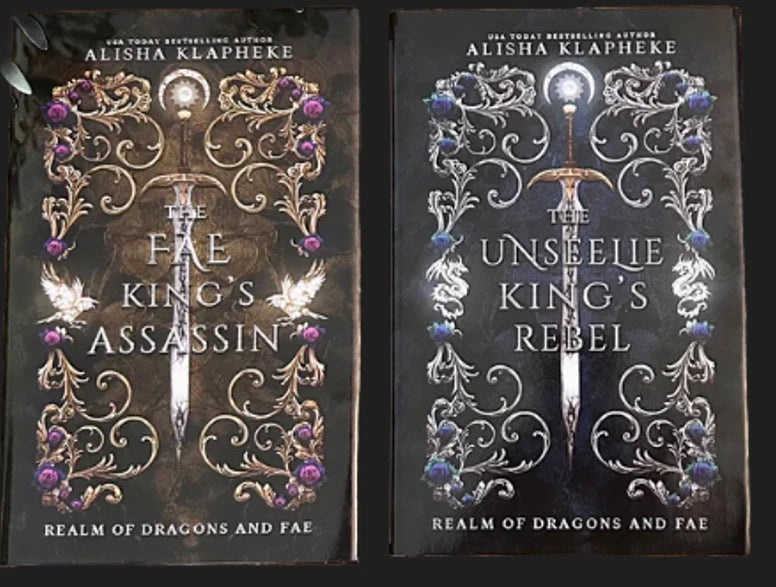 Realm of Dragons and Fae Bundle Fae King's Assassin, Unseelie Kings Rebel SIGNED 2 Books