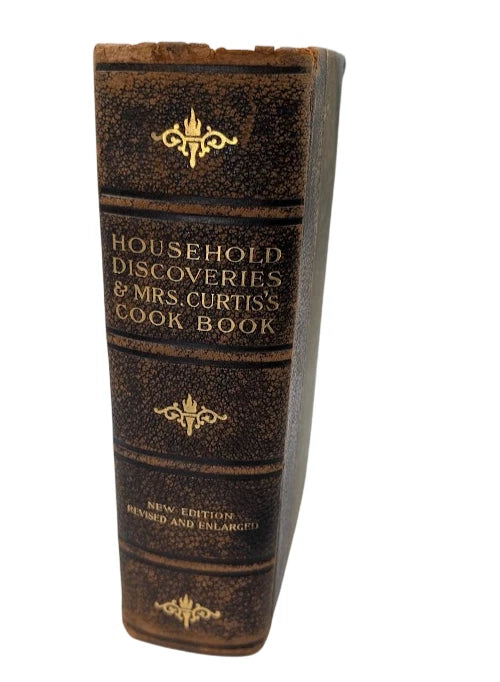 Household Discoveries Mrs Curtis Cook Book Encyclopaedia Practical HC 1914 Home photo 2