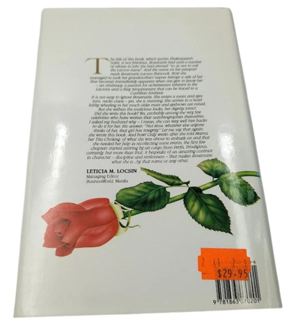 A Rose by Any Other Name Rose Hancock HC 1992 Memoir Autobiography Life Story photo 2