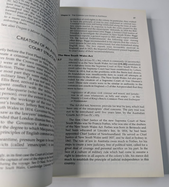 Laying Down Law by Holloway Ian Cook Catriona, Creyke Robin, Geddes Robert - book detail 4