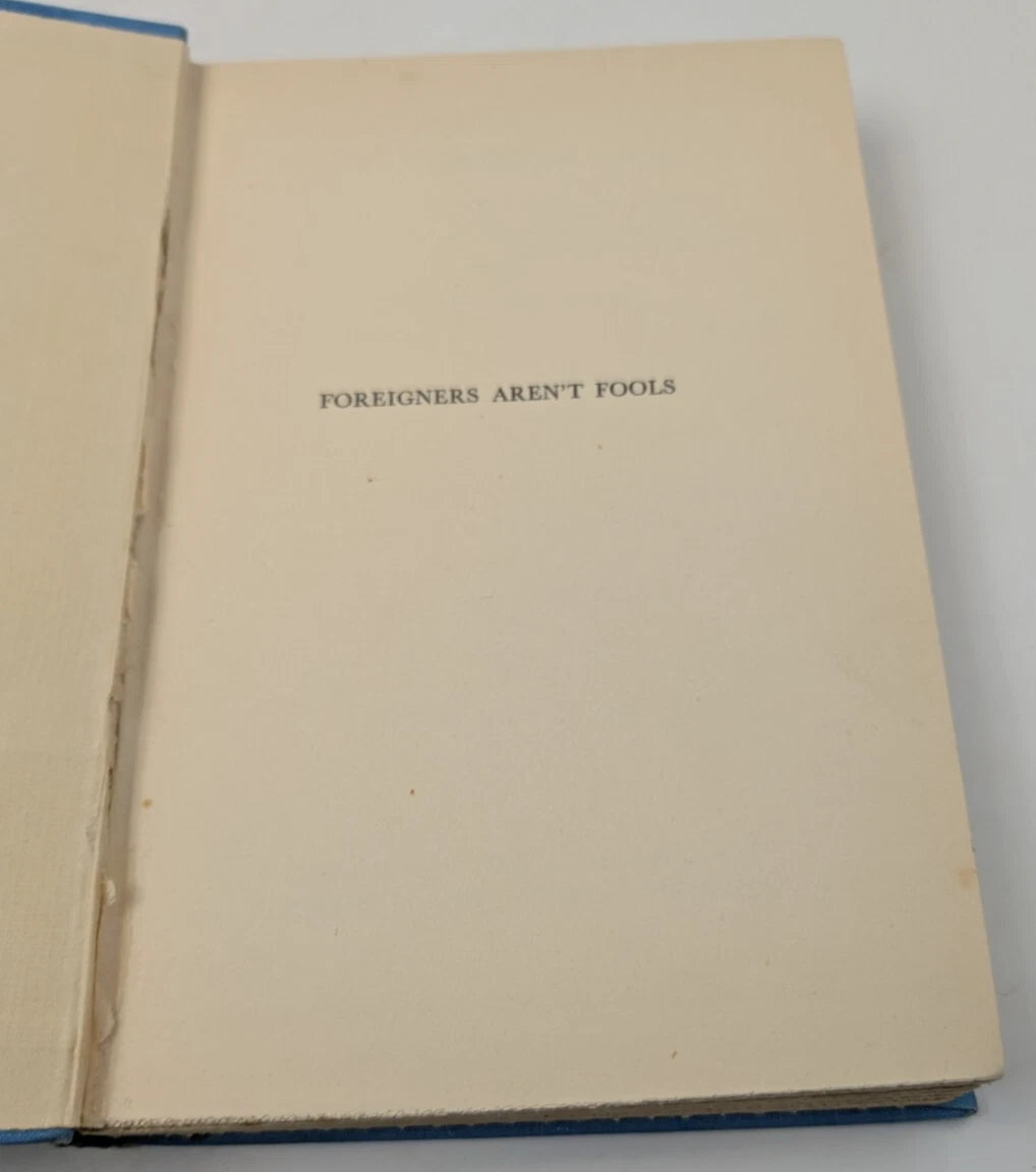 Foreigners Aren't Fools Christopher Hollis HC 1936 Politics International photo 9