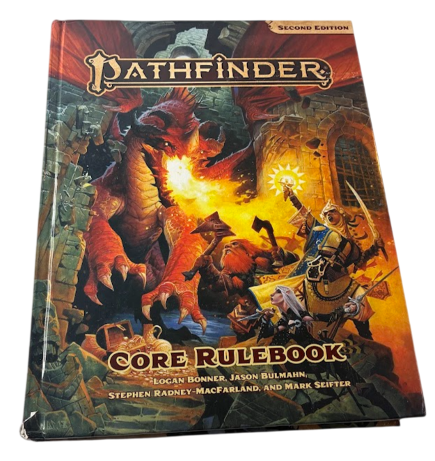 Pathfinder Core Rulebook Second Edition by Jason Bulmahn - front cover
