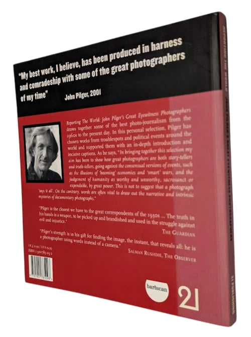 Reporting the World: John Pilger's Great Eyewitness Photographers, 2001 paperback, copy photograph 3