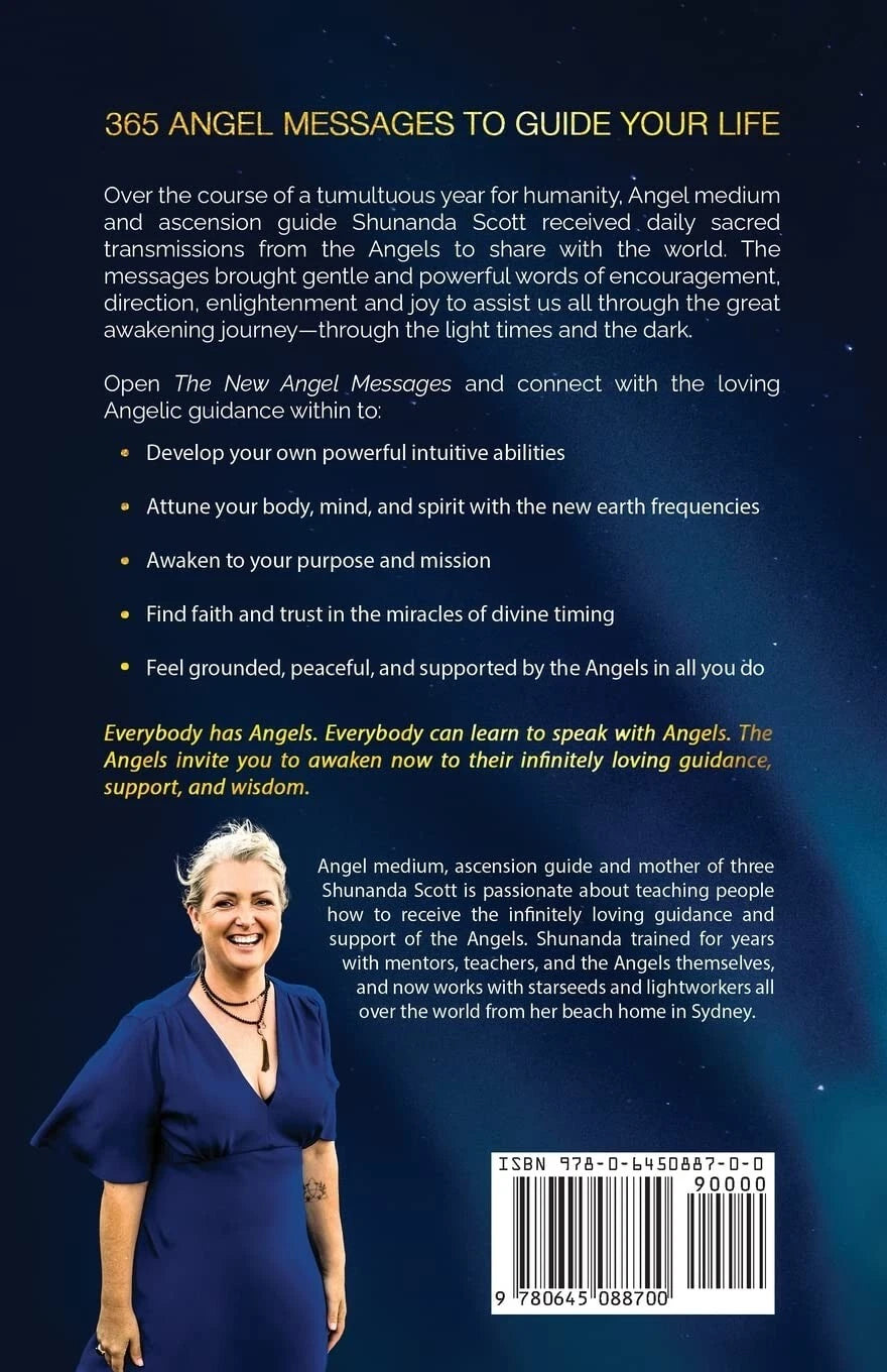 The New Angel Messages: Awaken with the Angels by Shunanda Scott
