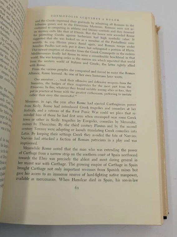 Mask of Jove Stringfellow Barr 1st Edition