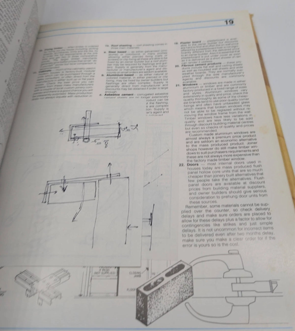 Building Your Own Home by George Wilkie and Stuart Arden Hardcover 1984 5
