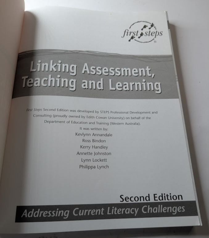 Linking Assessment Teaching Learning - book detail 3