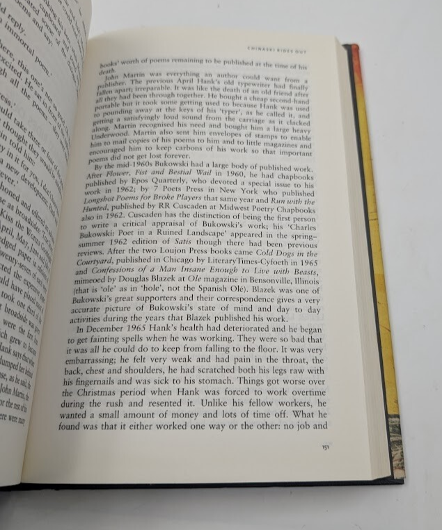 Charles Bukowski Biographies, Memoir - book detail 5