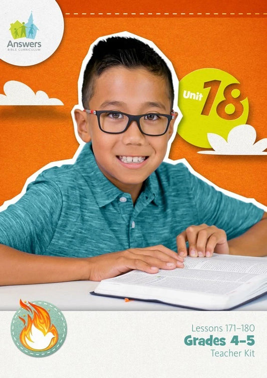 Answers Bible Curriculum Grades 4-5 Unit 18 Teacher Kit (2nd Edition) Full KIt