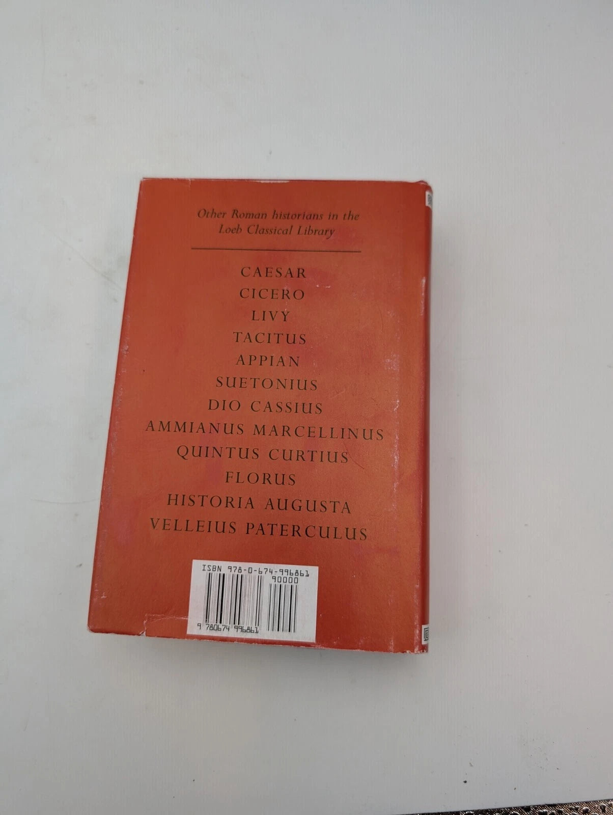 Fragments of the Histories Letters to Caesar by Sallust  LOEB Edition