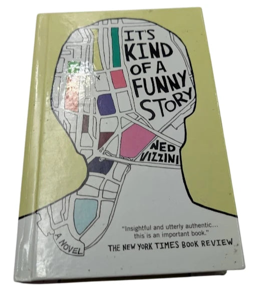 Its Kind of a Funny Story Ned Vizzini 2007 LB YA Mental Health Teen Fiction 9781417818181 Picture 1 of 6