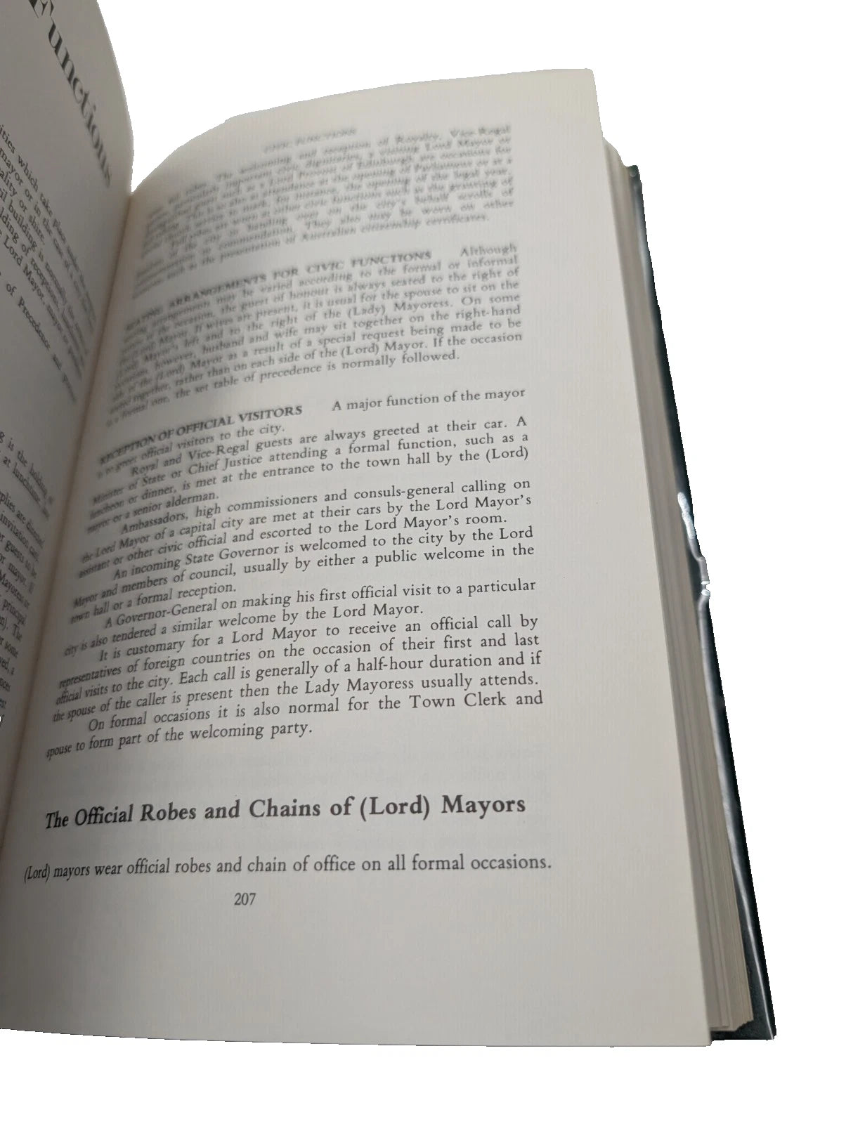 Australian Protocol & Procedures by Sir Asher Joel HC First Edition SIGNED