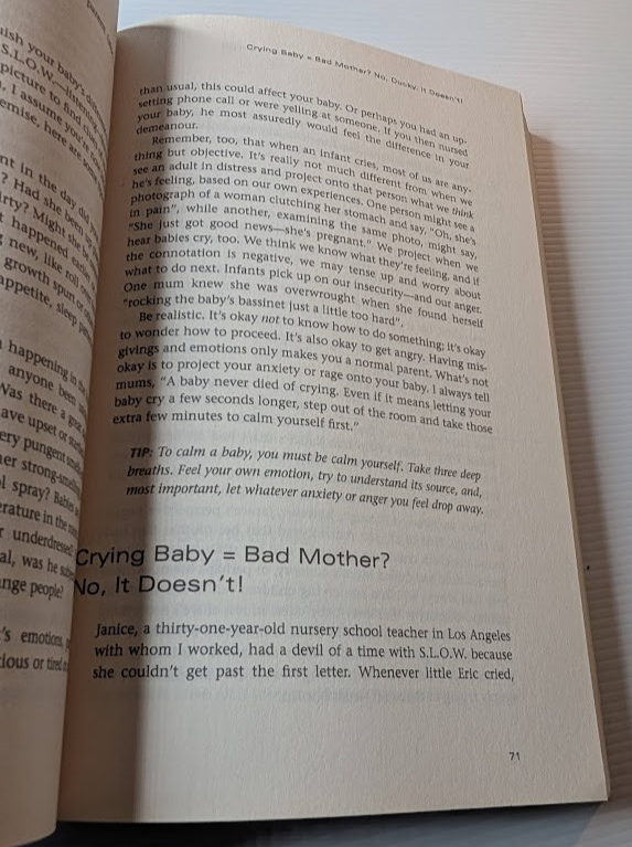 Secrets Of The Baby Whisperer: How to Calm, Connect and Communica by Tracy Hogg - book detail 5