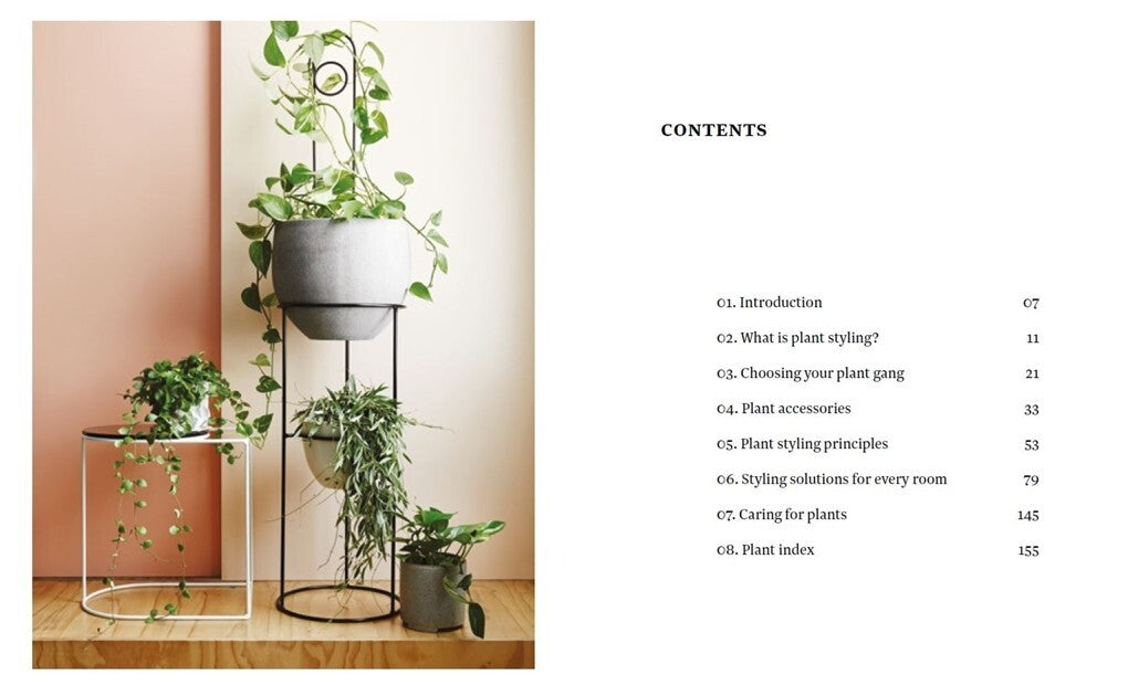 Plant Style: How to greenify your space - book detail 2