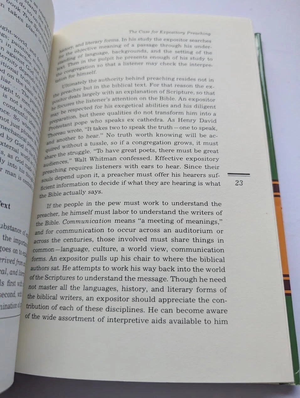 Biblical Preaching Expository Messages Haddon by W Robinson-Homiletics
