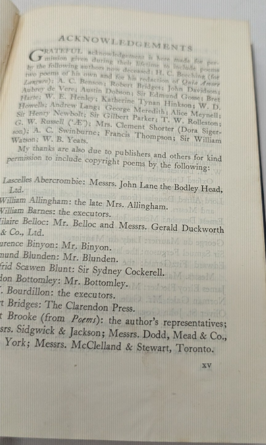Oxford book of English verse : 1250 to 1918 by Sir, Arthur quiller couch - book detail 6