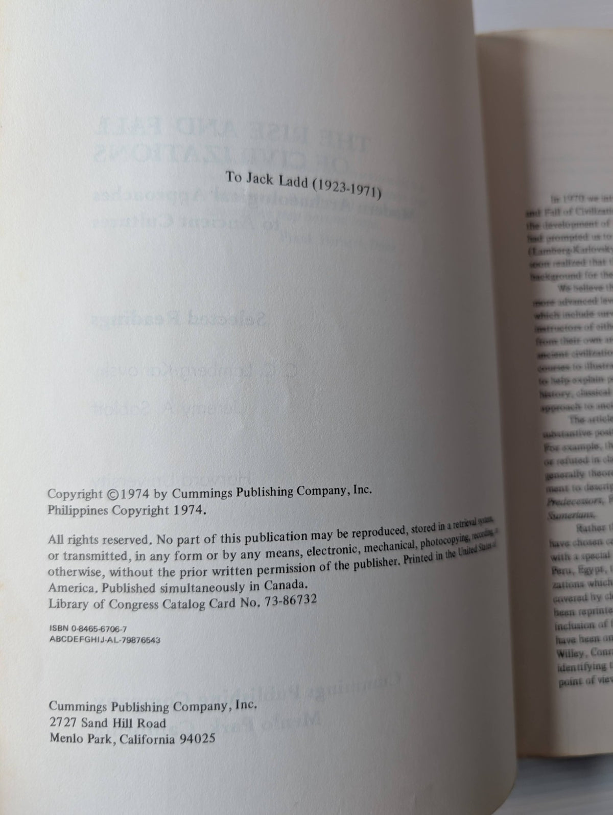 Rise and Fall of Civilizations : Modern Archaeological Approaches to Ancient Cultures by Jeremy A. Sabloff, C. C. Lamberg-Karlovsky - book detail 12