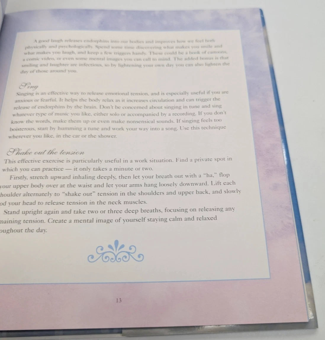 Book of Calm by Fiona Toy HC Mindfulness Relaxation Stress Relief Wellness Guide Picture 4 of 9