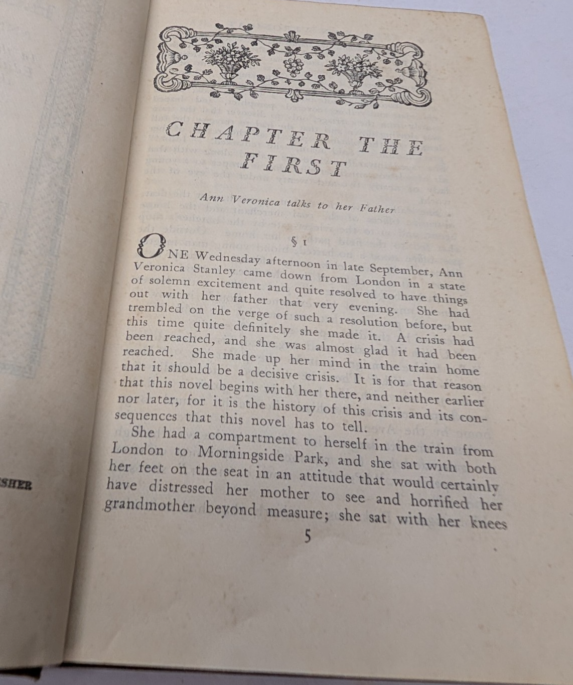 Ann Veronica by Hg Wells - book detail 9