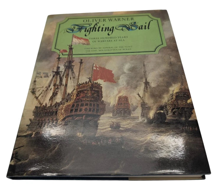Fighting Sail: Three Hundred Years of Warfare at Sea, 1979 hardcover, copy photograph 1