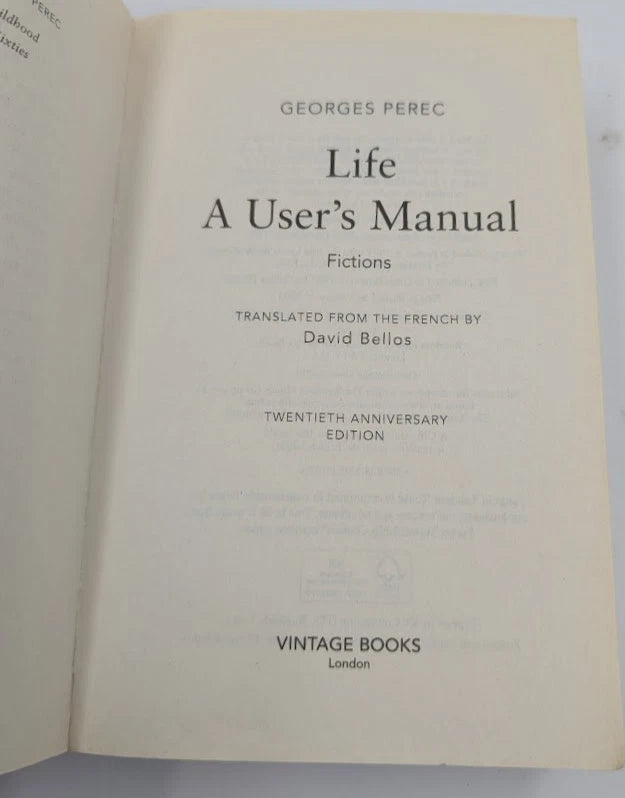 Life: A User's Manual